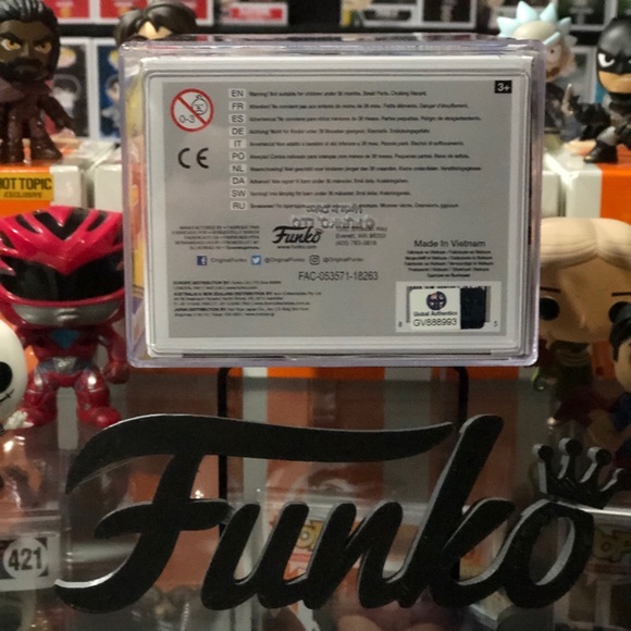 Stan Lee Autographed Funko Pop - Iron Spider #287 - Picture 3 of 3